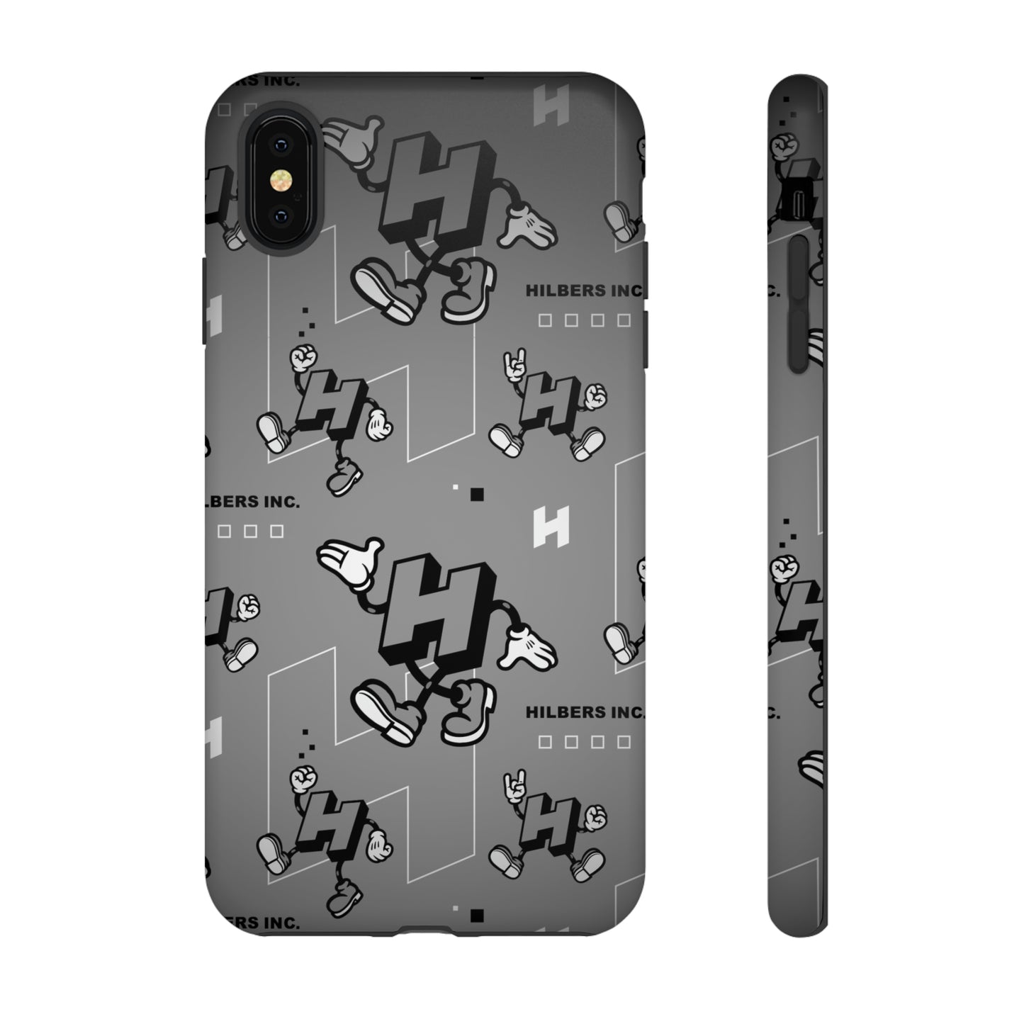 Hilbers Mascot Black and White Smartphone Case - Android and iPhone