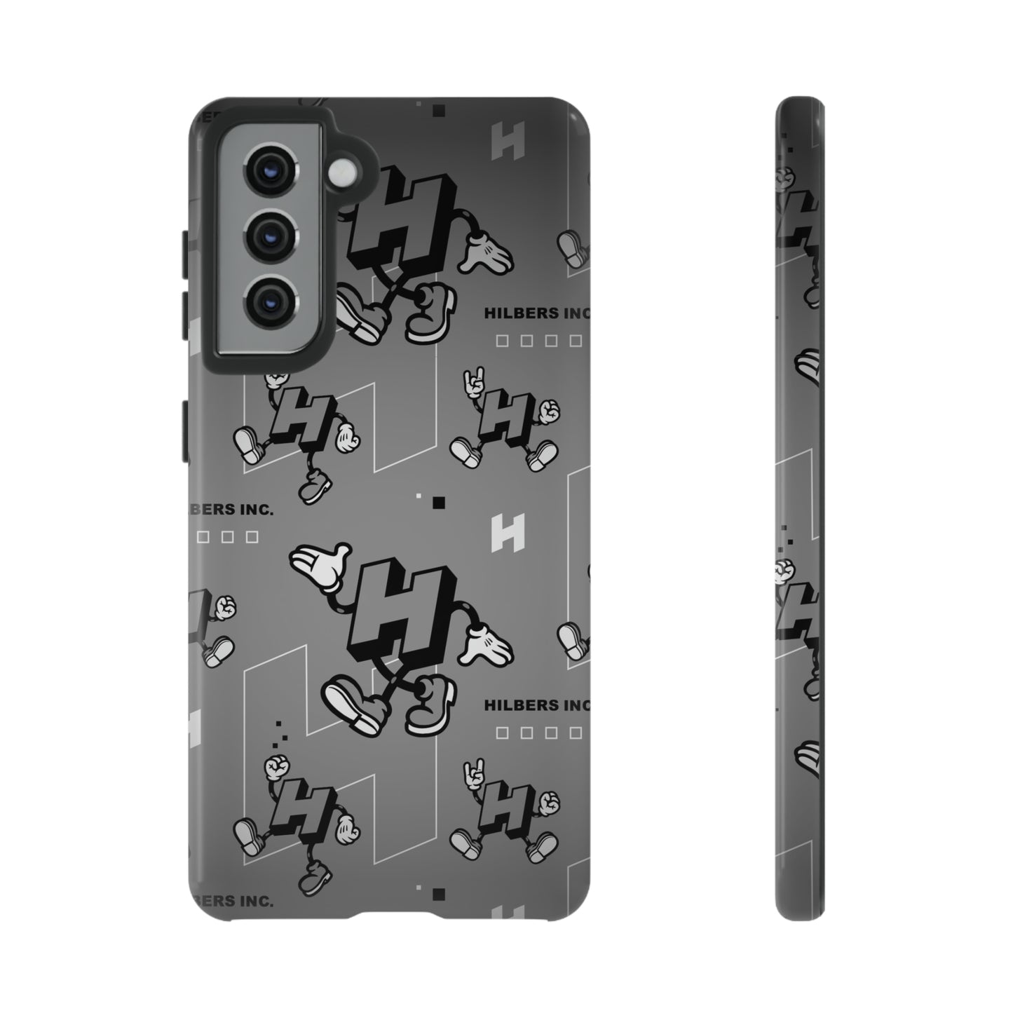 Hilbers Mascot Black and White Smartphone Case - Android and iPhone