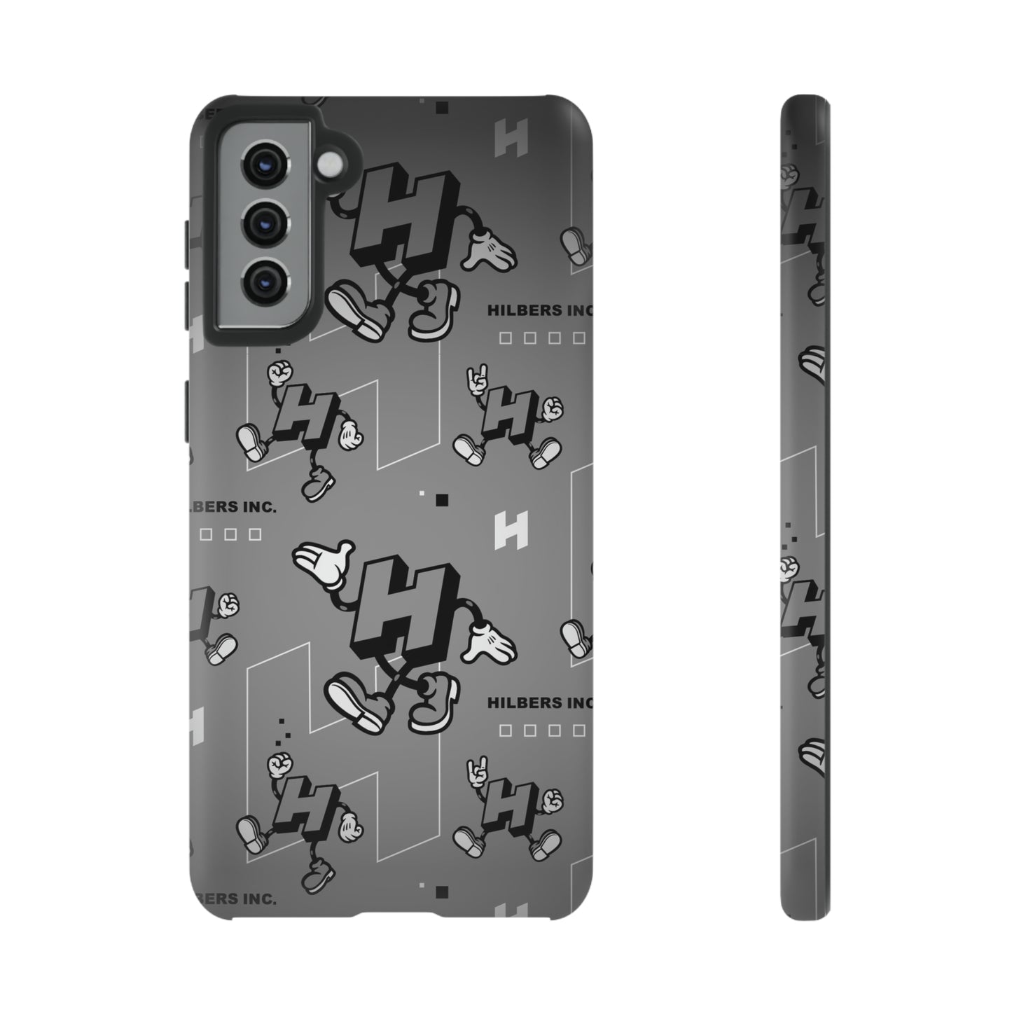 Hilbers Mascot Black and White Smartphone Case - Android and iPhone