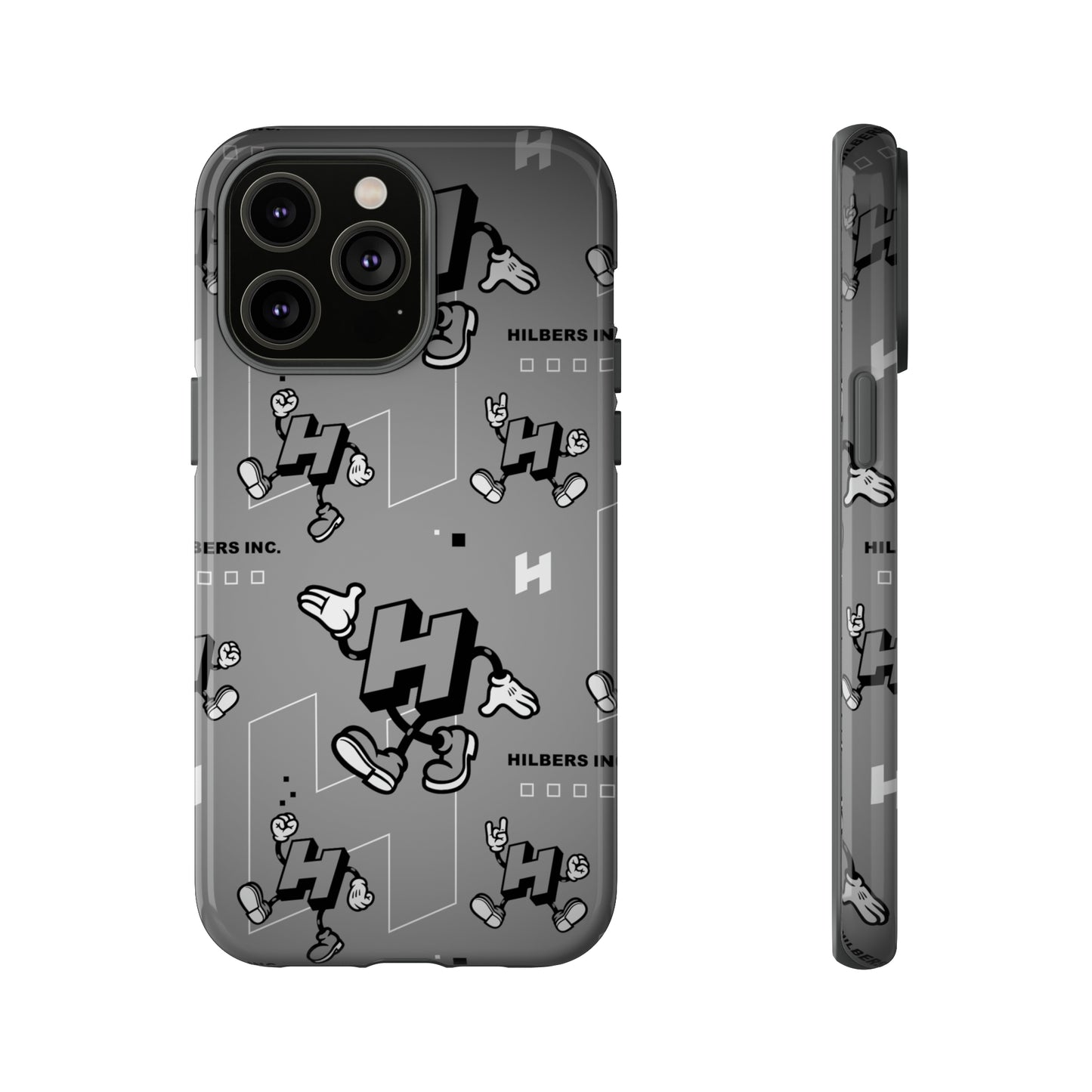 Hilbers Mascot Black and White Smartphone Case - Android and iPhone