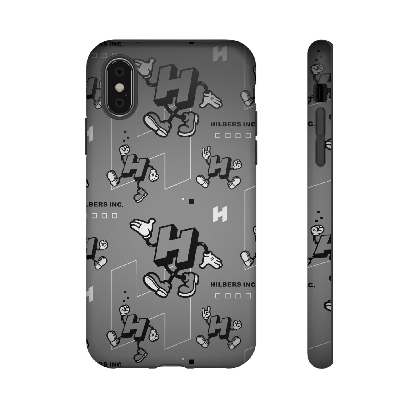 Hilbers Mascot Black and White Smartphone Case - Android and iPhone