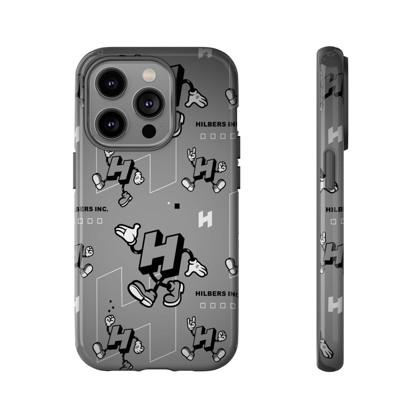 Hilbers Mascot Black and White Smartphone Case - Android and iPhone