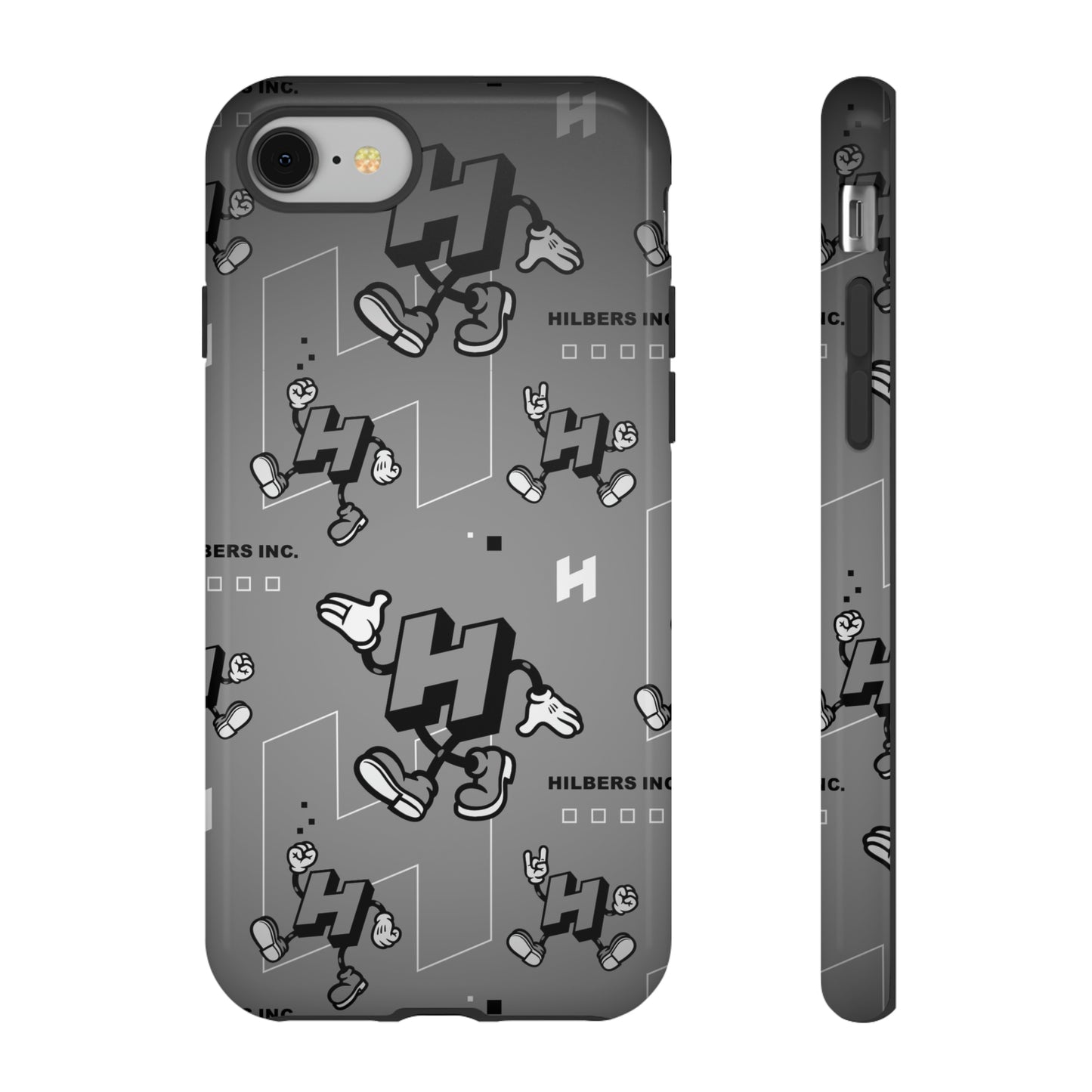 Hilbers Mascot Black and White Smartphone Case - Android and iPhone