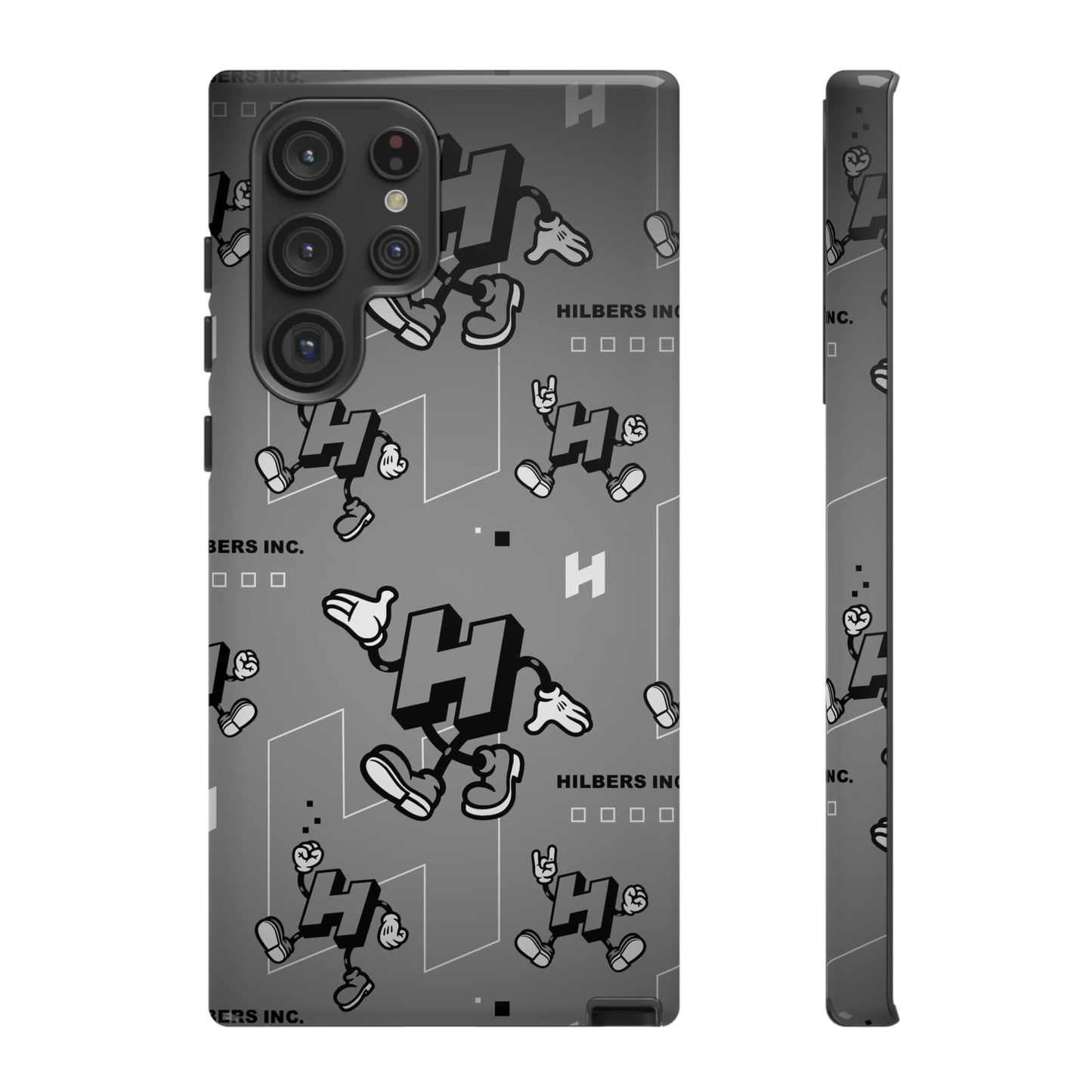 Hilbers Mascot Black and White Smartphone Case - Android and iPhone