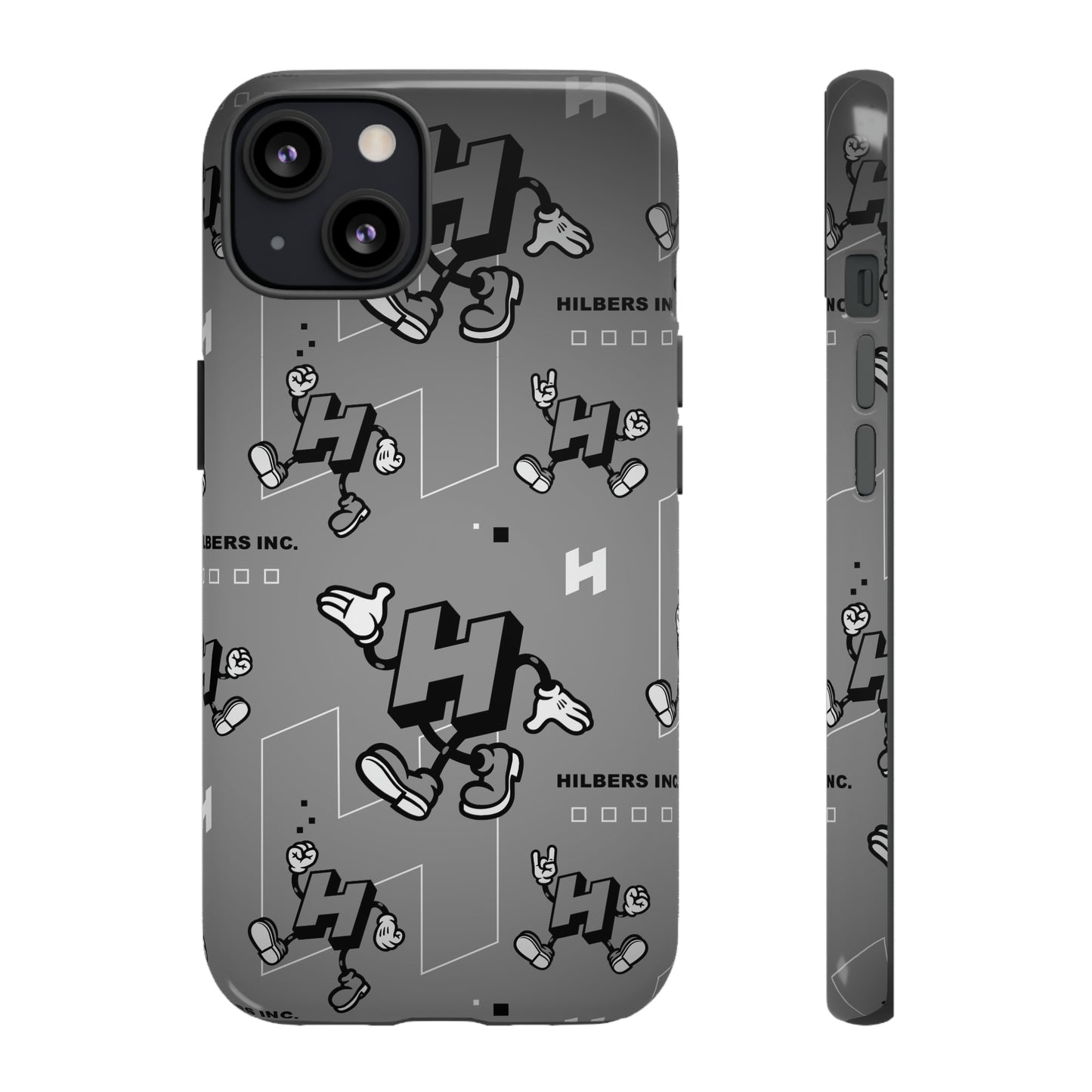 Hilbers Mascot Black and White Smartphone Case - Android and iPhone