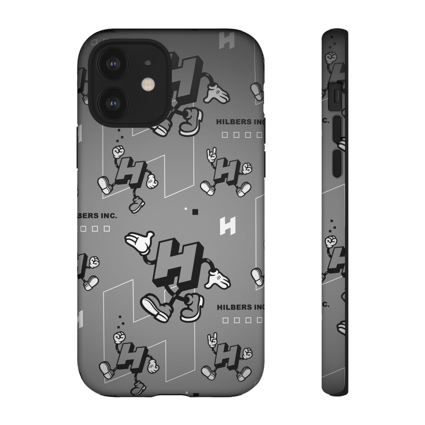 Hilbers Mascot Black and White Smartphone Case - Android and iPhone