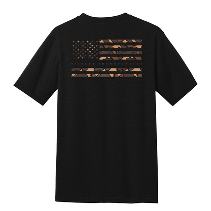 Hilbers "Duck Camo" Black T-Shirt - DM108