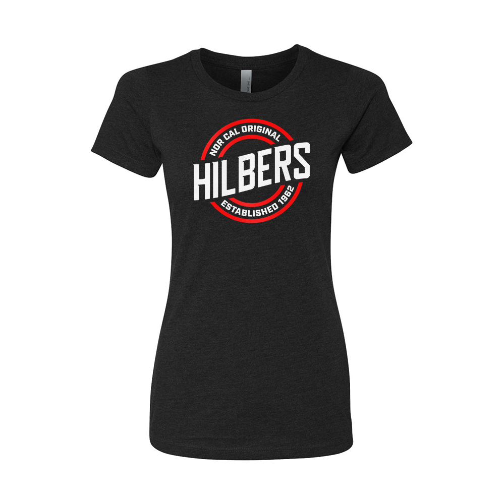 Hilbers ESTB 1962 Women's Black T-Shirt - 6610