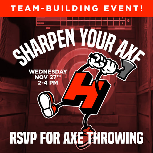 Axe Throwing Team Build Event - RSVP