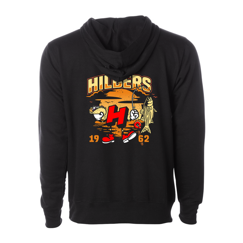 Hilbers Fishin' Black Hoodie - SS4500