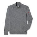 Hilbers Embroidered Reserve Merino Wool Quarter-Zip