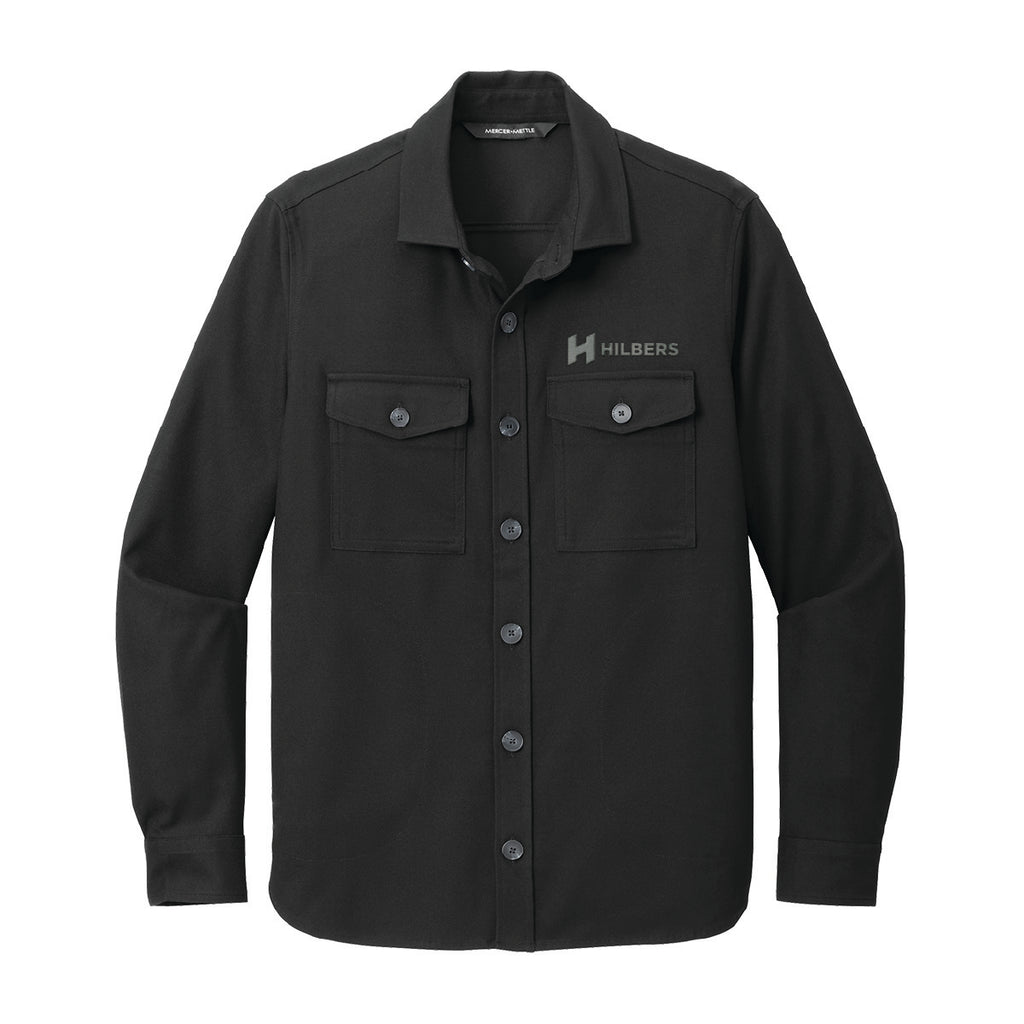Hilbers Long Sleeve Twill Overshirt
