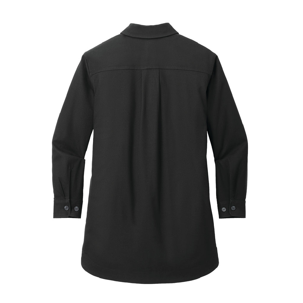 Hilbers Women's Long Sleeve Twill Overshirt