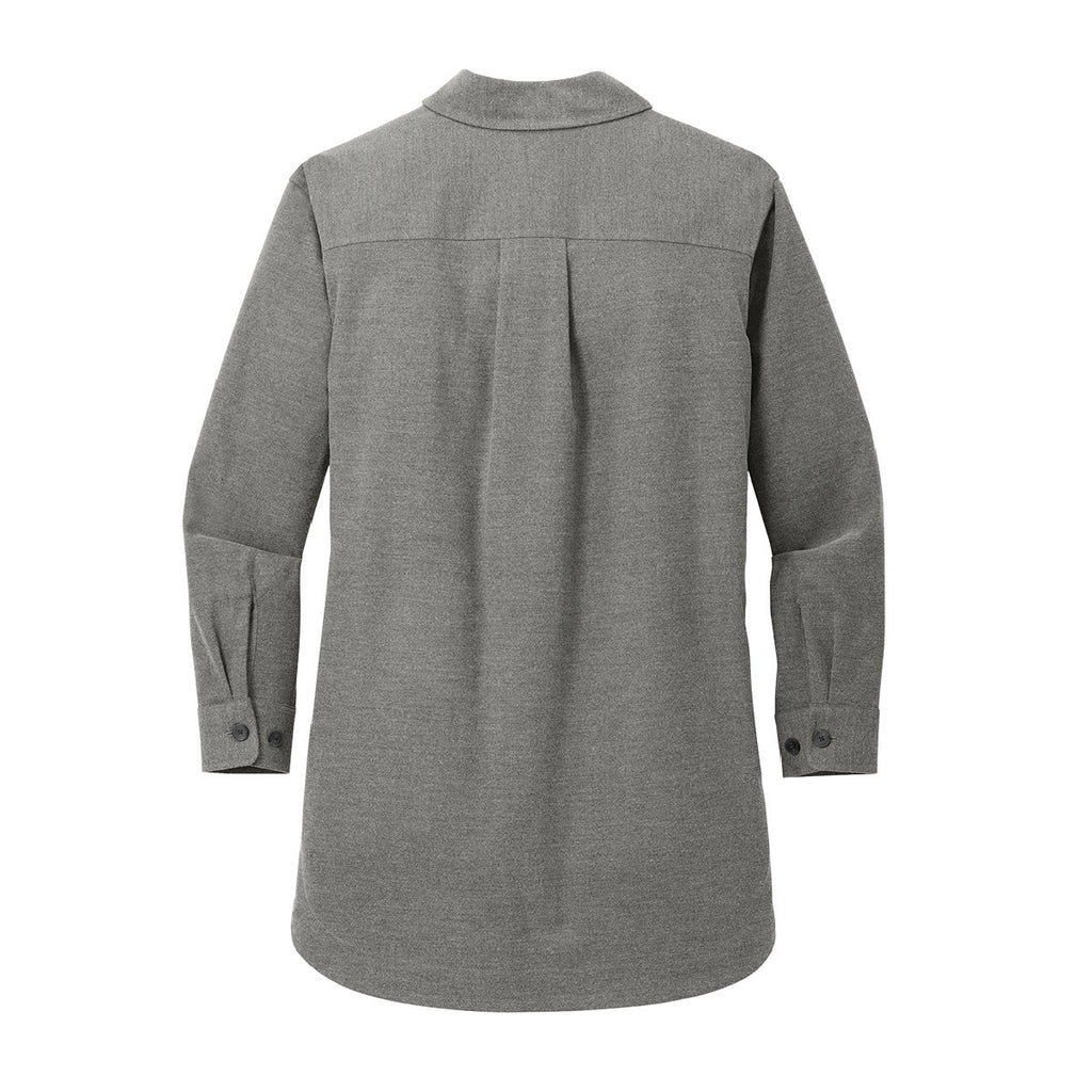 Hilbers Women's Long Sleeve Twill Overshirt