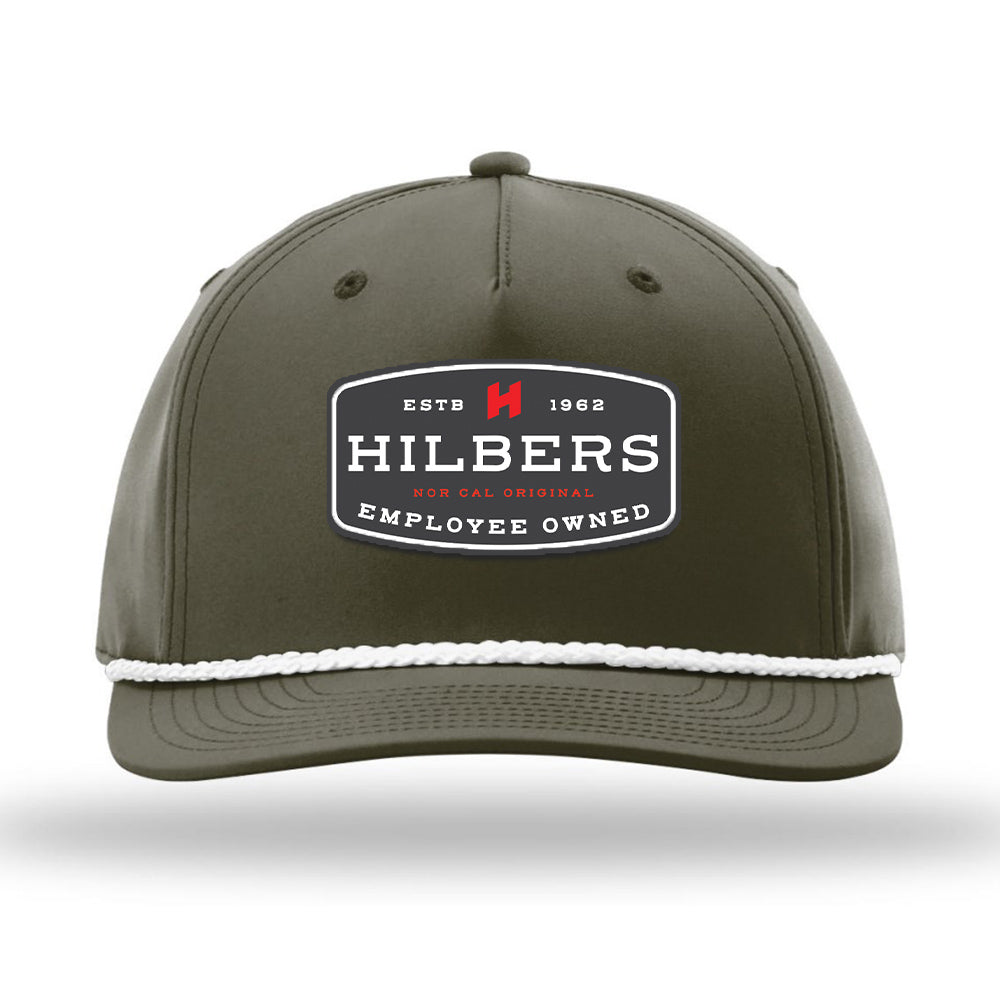 Hilbers EO Wide Patch Dark Olive Green Hat - OSFM - 258