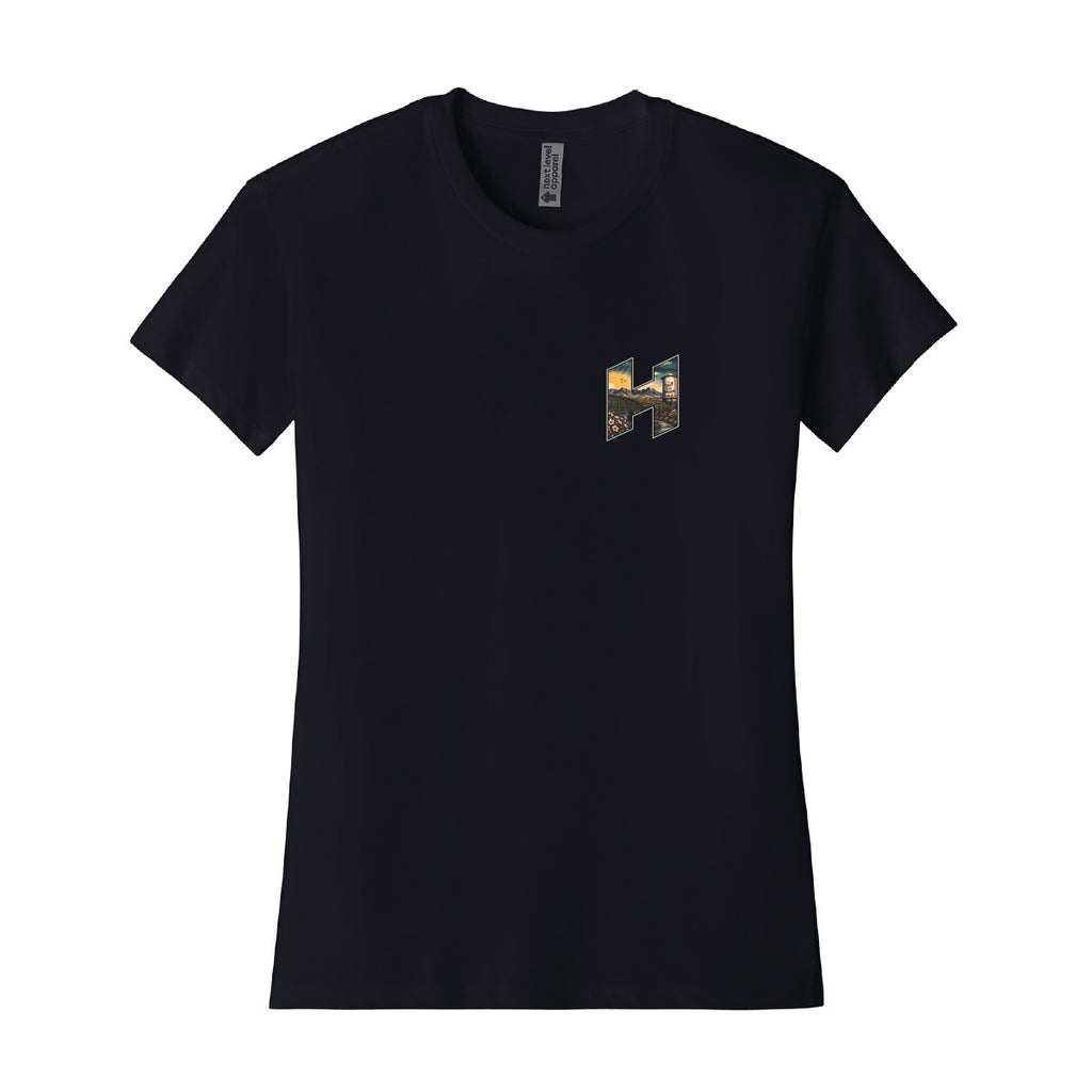 Hilbers Women's NorCal Collage Relaxed Fit T-Shirt