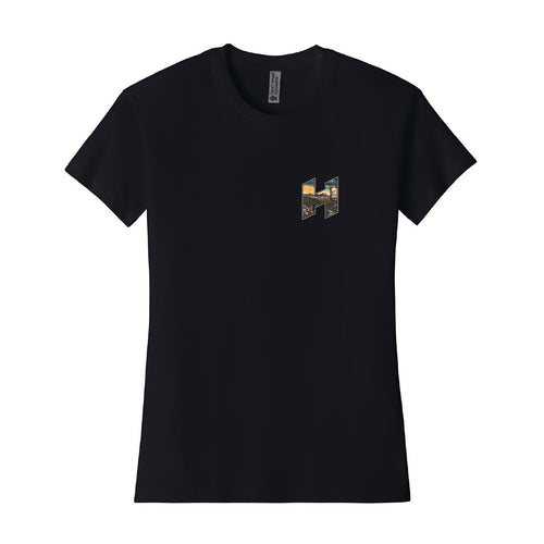 Hilbers Women's NorCal Collage Relaxed Fit T-Shirt