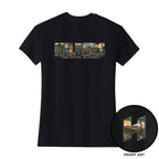 Hilbers Women's NorCal Collage Relaxed Fit T-Shirt