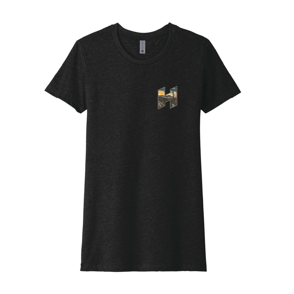Hilbers Women's NorCal Collage Fitted T-Shirt