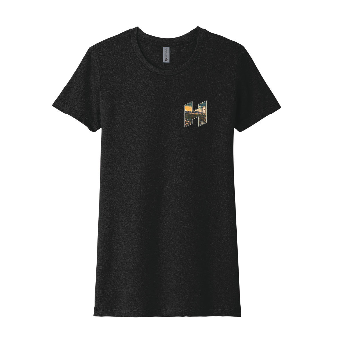 Hilbers Women's NorCal Collage Fitted T-Shirt
