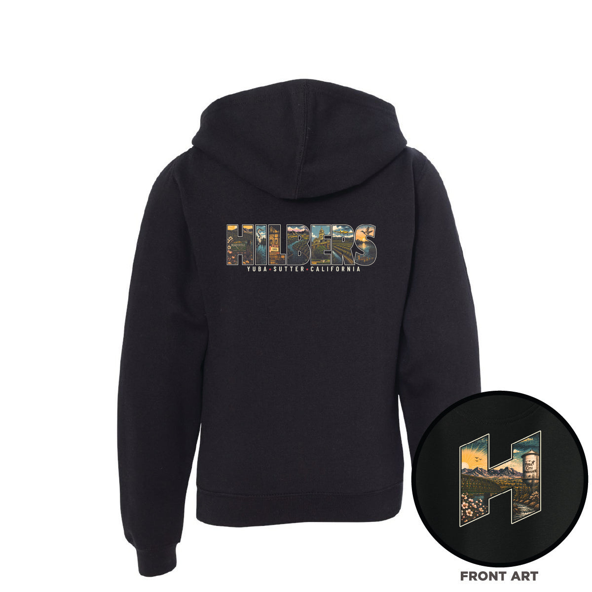Hilbers Youth NorCal Collage Hoodie