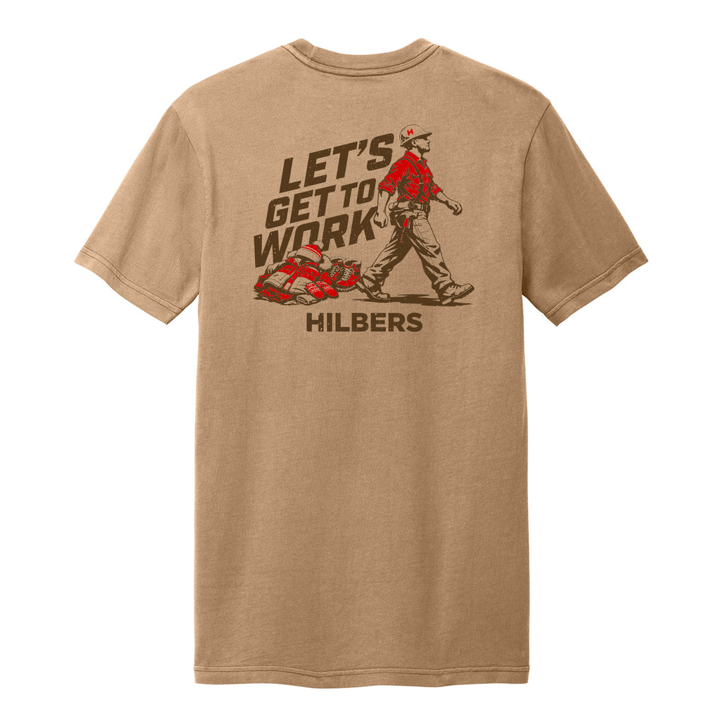 Hilbers Let's Get To Work Guys Cotton T-Shirt