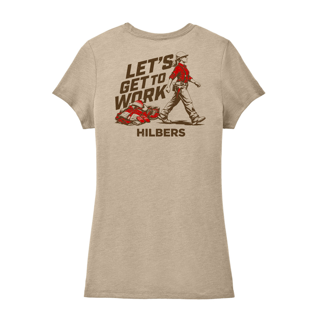 Hilbers Women's Let's Get To Work Gals T-Shirt