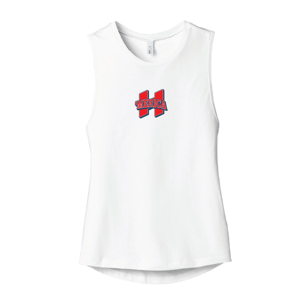 Hilbers "'Merica" Women's Muscle Tank