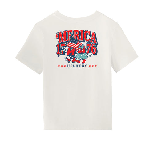 Hilbers "'Merica" Women's Heavyweight Boxy Tee