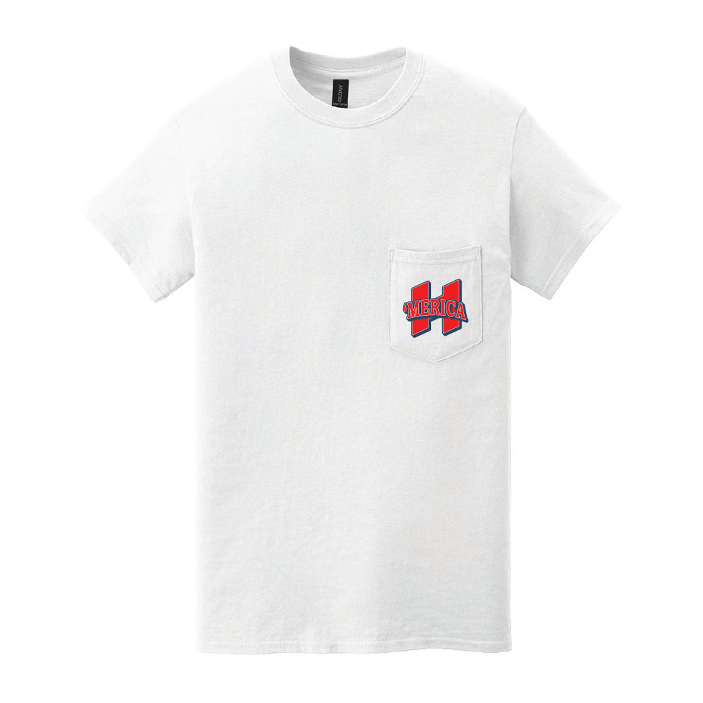 Hilbers "'Merica" Cotton Pocket T-Shirt
