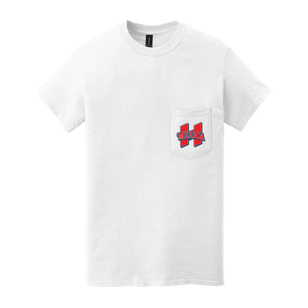 Hilbers "'Merica" Cotton Pocket T-Shirt