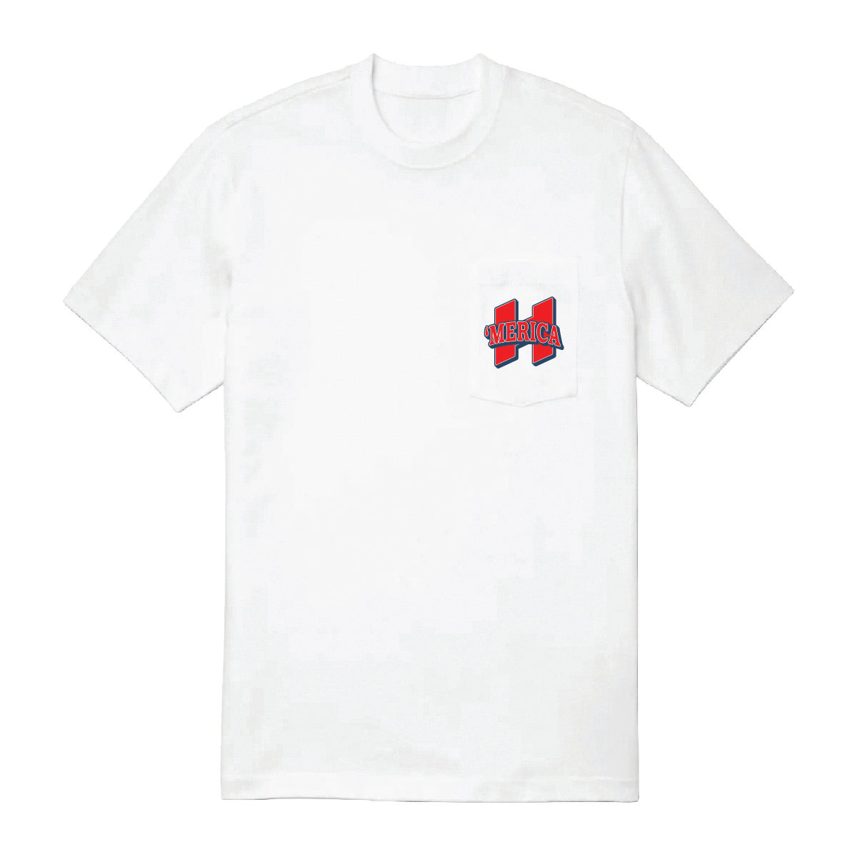 Hilbers "'Merica" Cotton Pocket T-Shirt