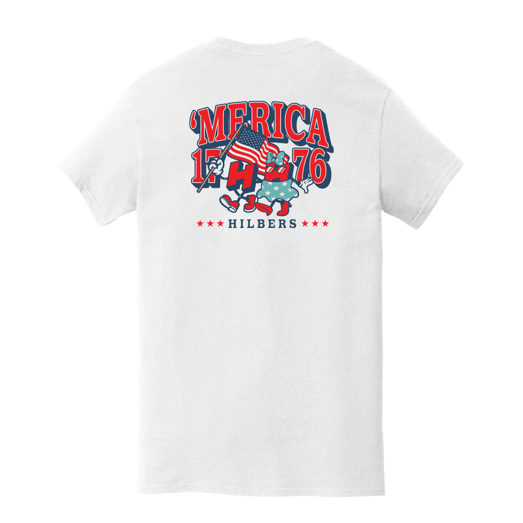 Hilbers "'Merica" Cotton Pocket T-Shirt