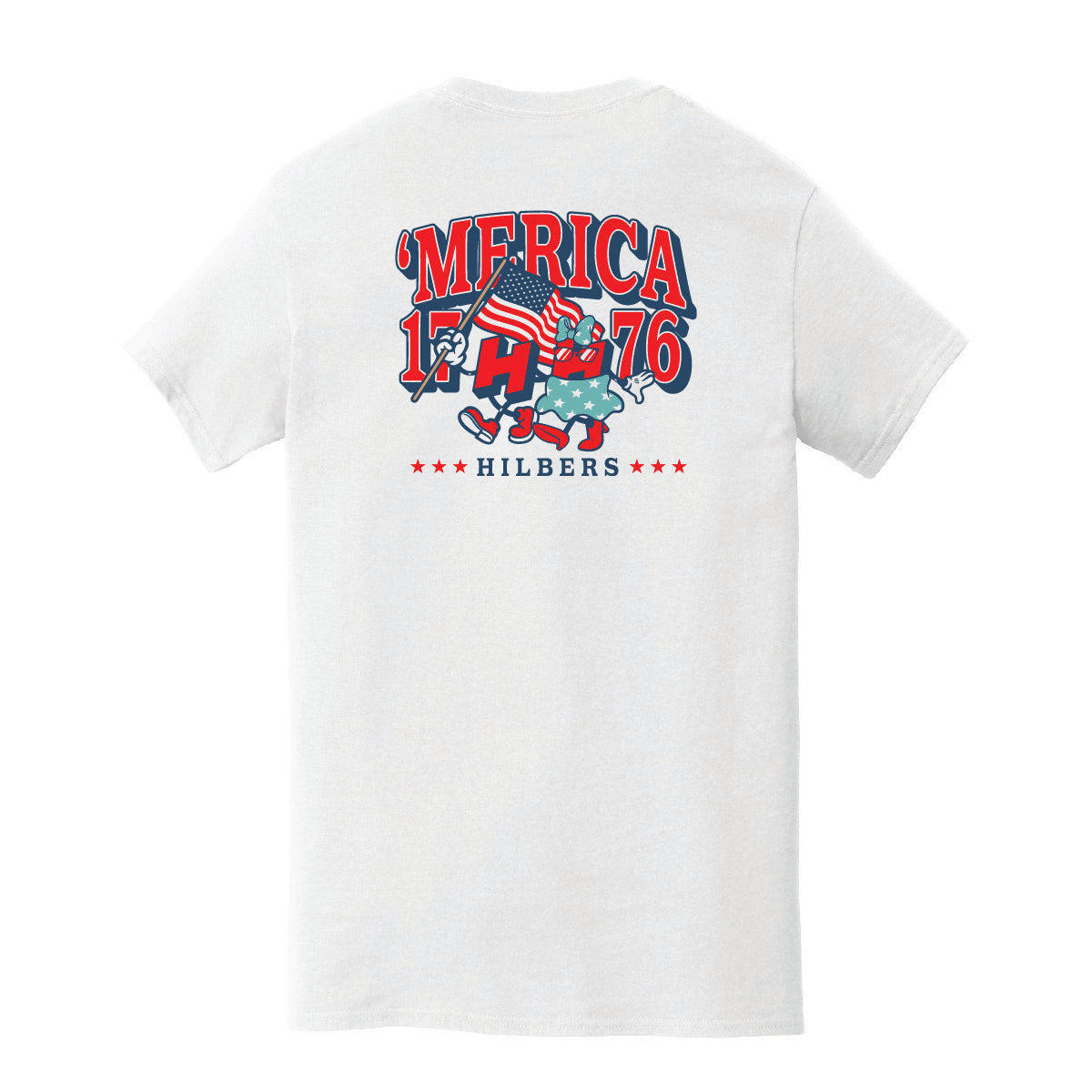 Hilbers "'Merica" Cotton Pocket T-Shirt