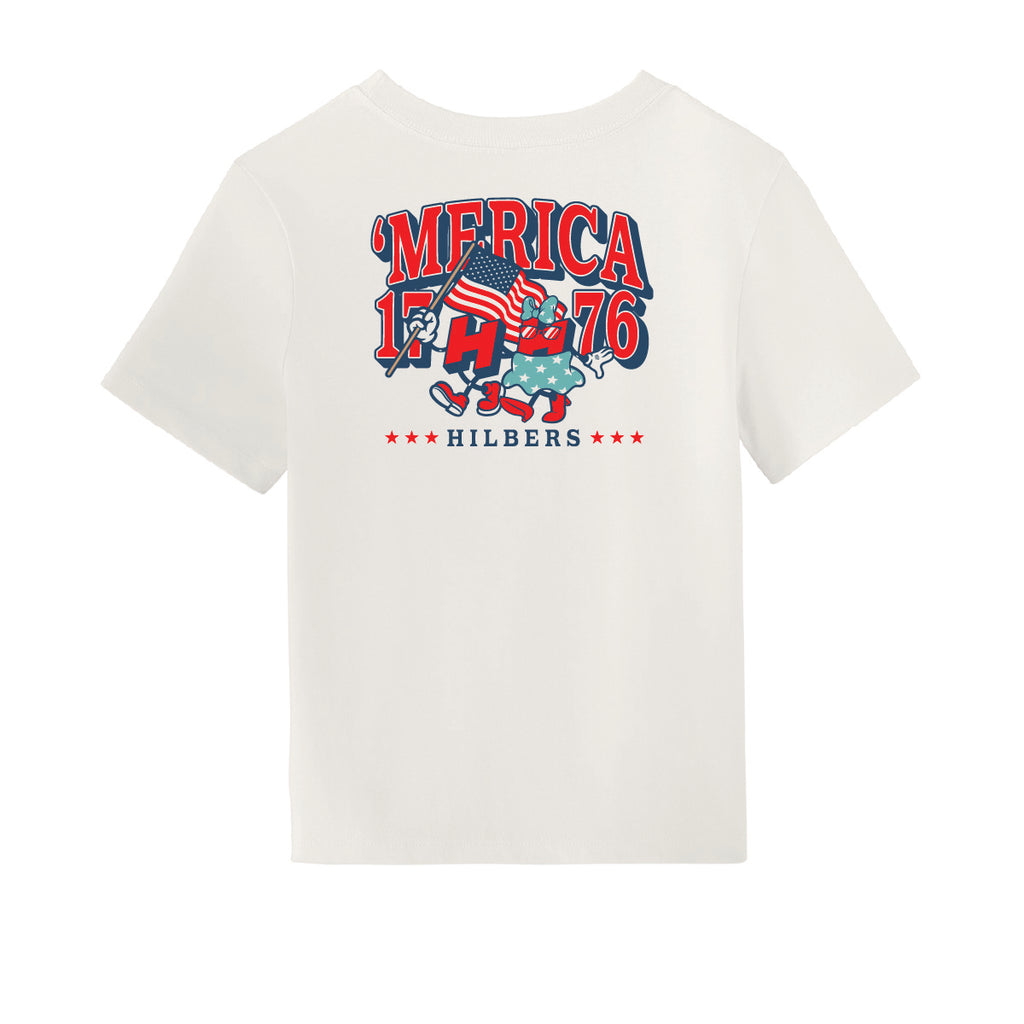Hilbers "'Merica" Women's Heavyweight Boxy Tee