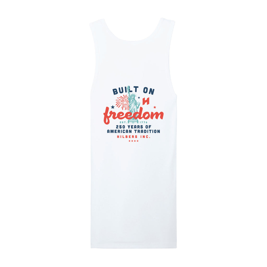 Hilbers "Built On Freedom" Women's Slim Fit Tank