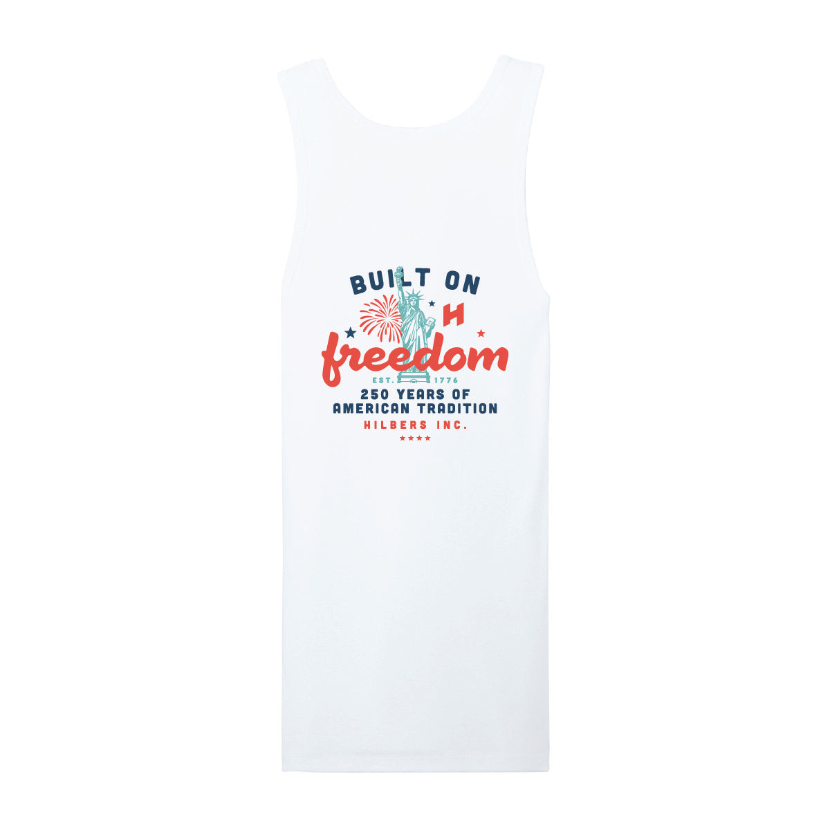 Hilbers "Built On Freedom" Women's Slim Fit Tank