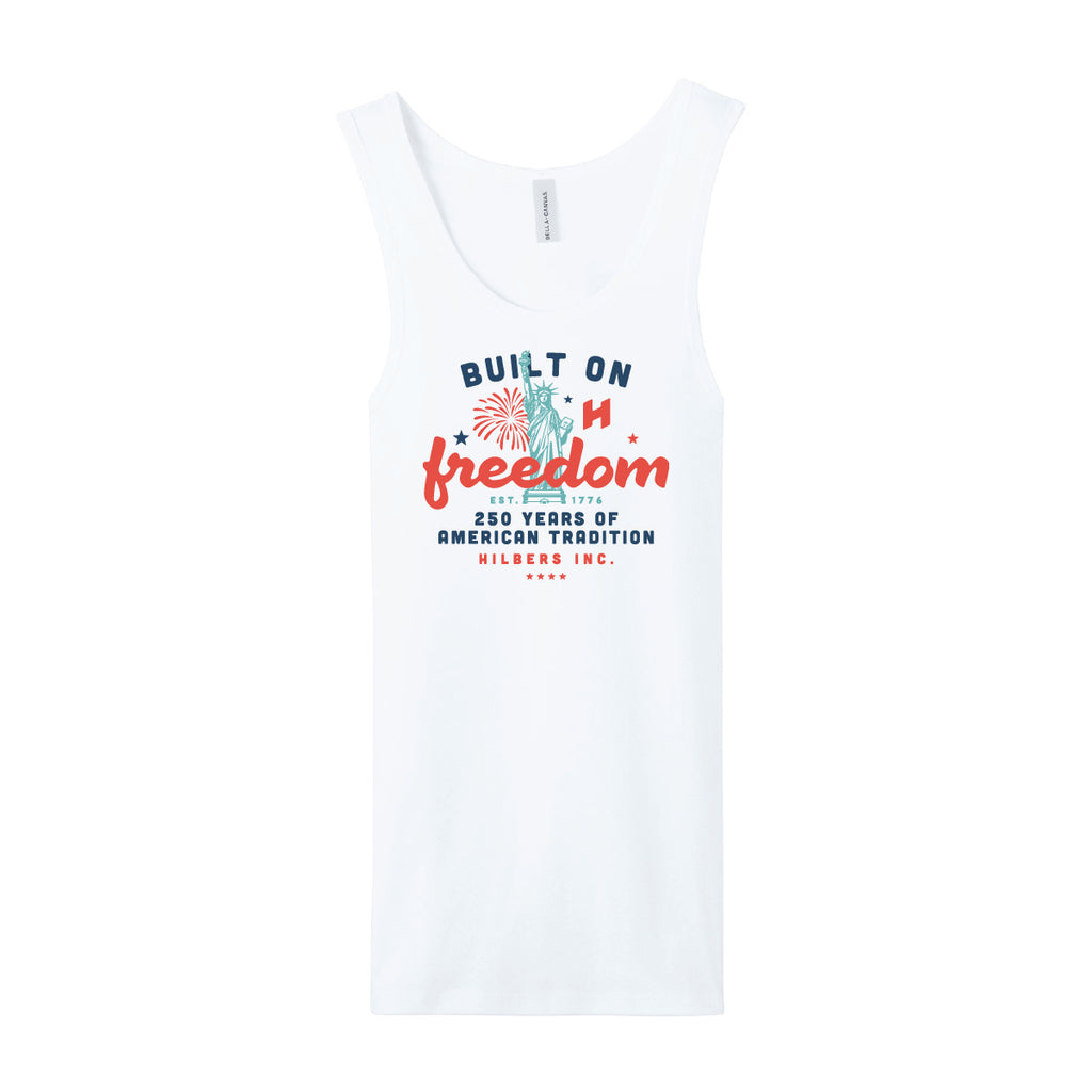 Hilbers "Built On Freedom" Women's Slim Fit Tank