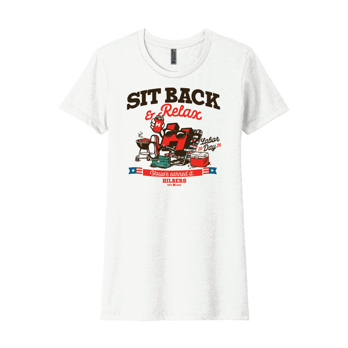 Hilbers Women's Labor Day 2026 Fitted T-Shirt