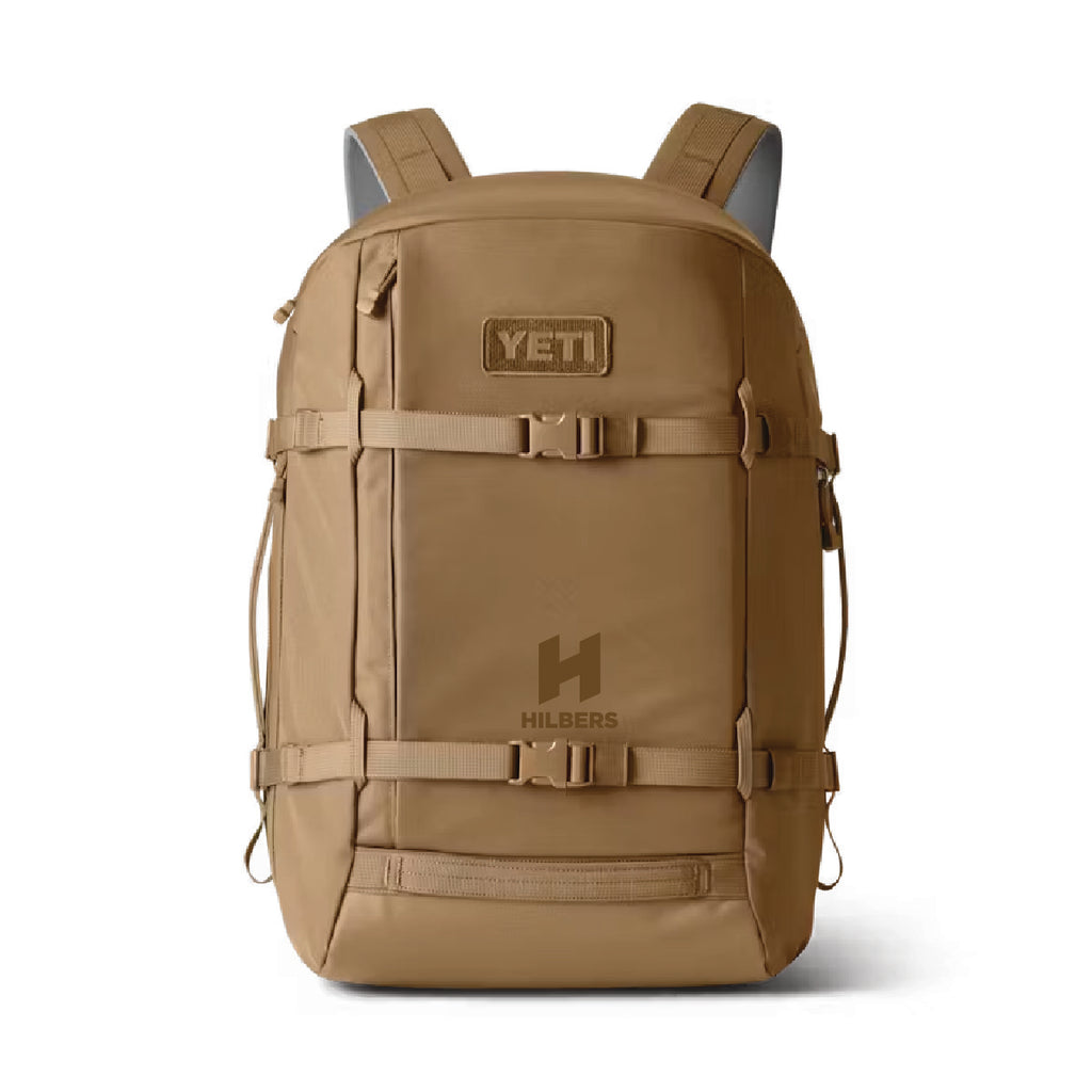 Hilbers Embroidered Yeti Crossroads 35L Carry On Backpack