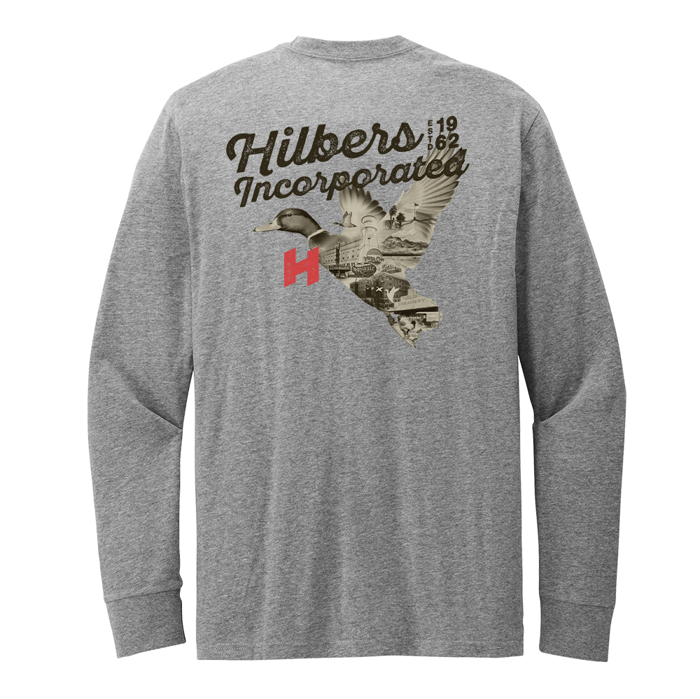 Hilbers Landmarks Back Print Long Sleeve T-Shirt - Multiple Colorways