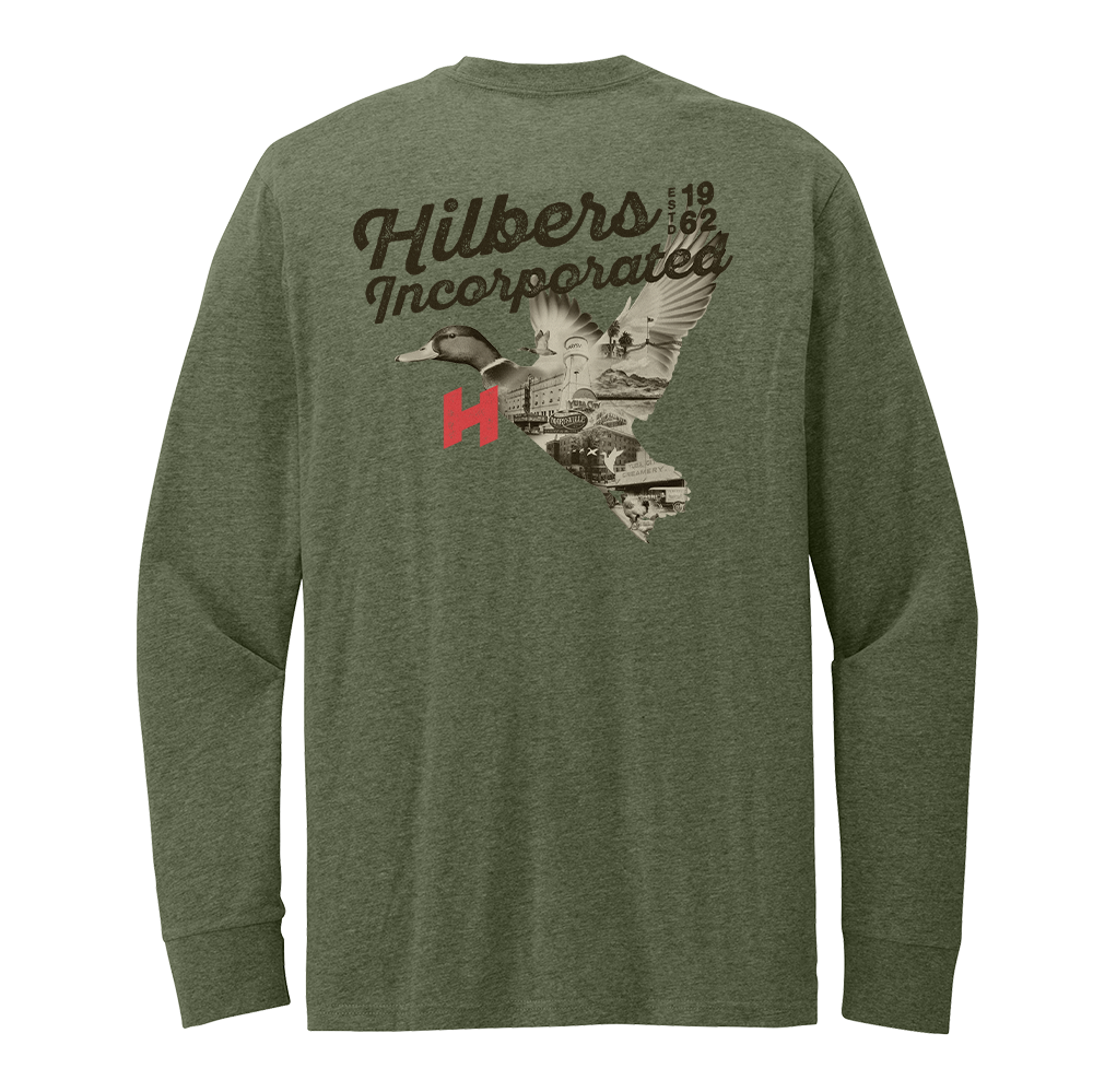 Hilbers Landmarks Back Print Long Sleeve T-Shirt - Multiple Colorways