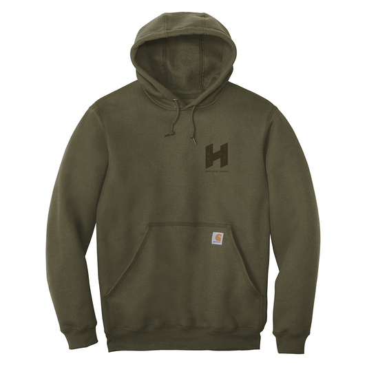 Hilbers Landmarks Carhartt® Midweight Hooded Sweatshirt - CTK121 - Moss