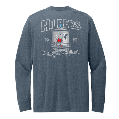 Hilbers Leroy Water Tower Back Print Long Sleeve T-Shirt - Multiple Colorways