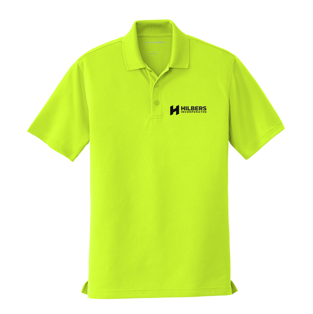 Hilbers Logo Men's UV Micro-Mesh Polo Shirt - K110