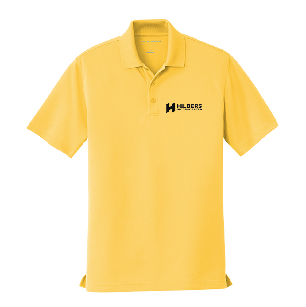 Hilbers Logo Men's UV Micro-Mesh Polo Shirt - K110