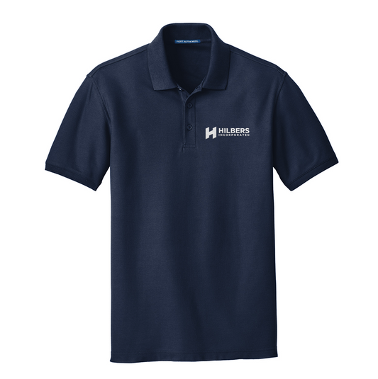 Hilbers Logo Men's Core Classic Pique Polo Shirt - K100