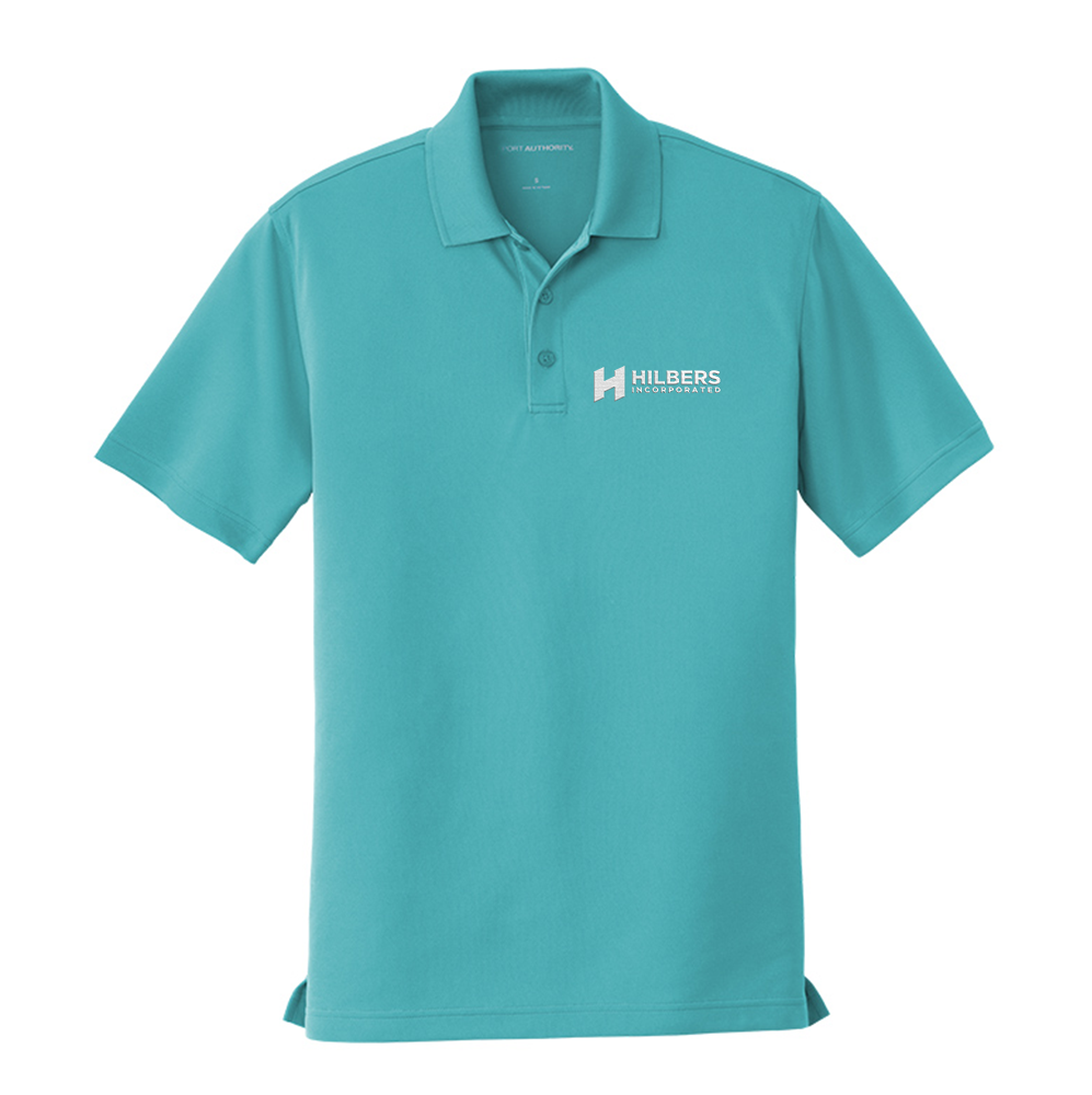 Hilbers Logo Men's UV Micro-Mesh Polo Shirt - K110