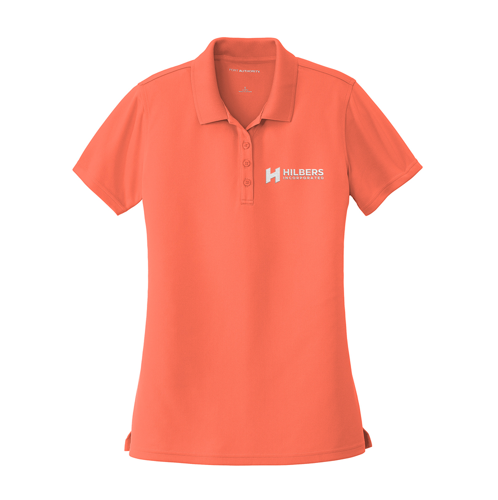 Hilbers Logo Women's UV Micro-Mesh Polo Shirt - LK110