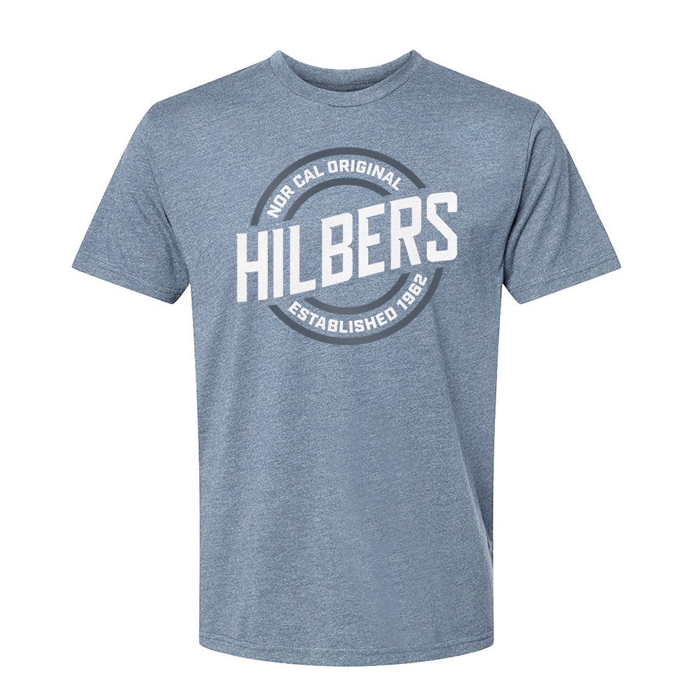 Hilbers ESTB 1962 Flint Heather Blue T-Shirt - DM108